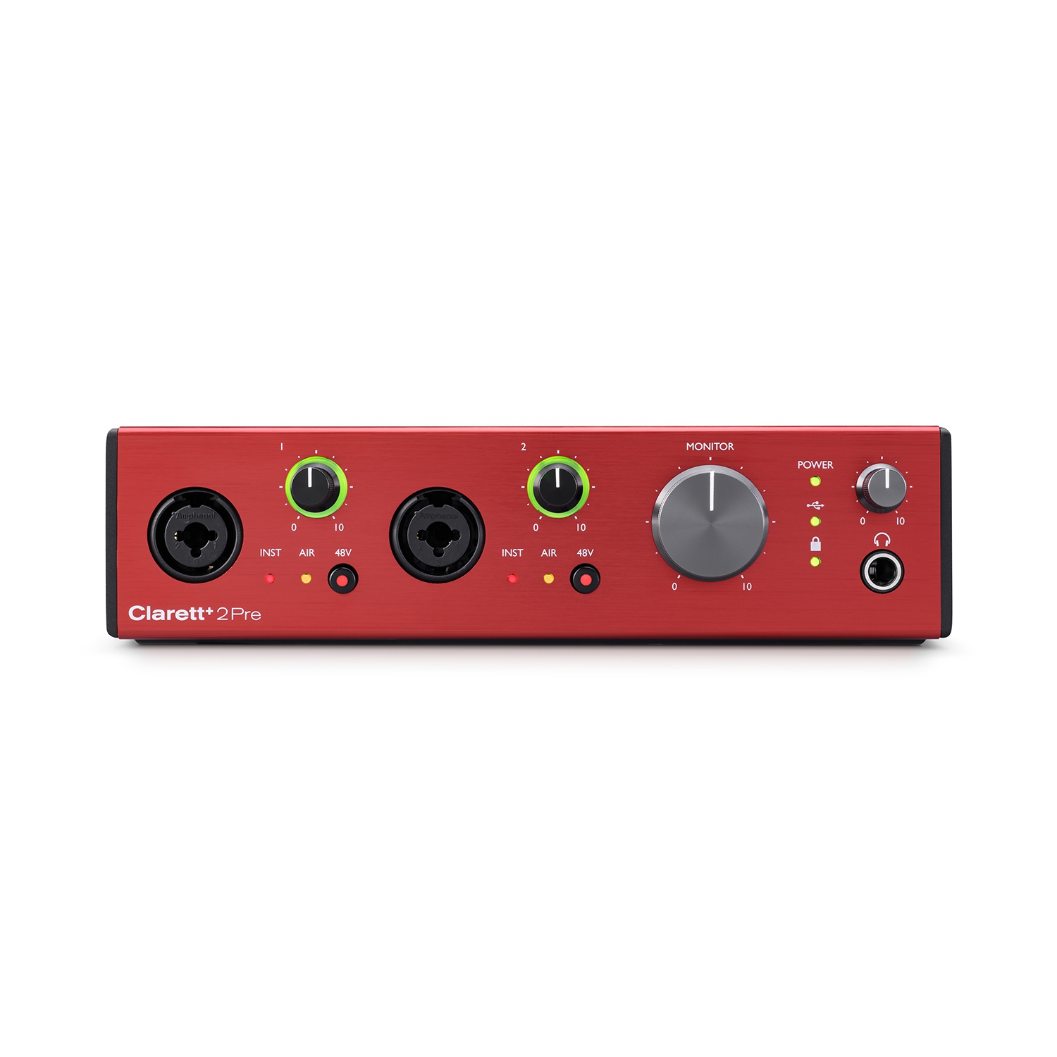 Focusrite Clarett 2+ USB Ses Kartı 1
