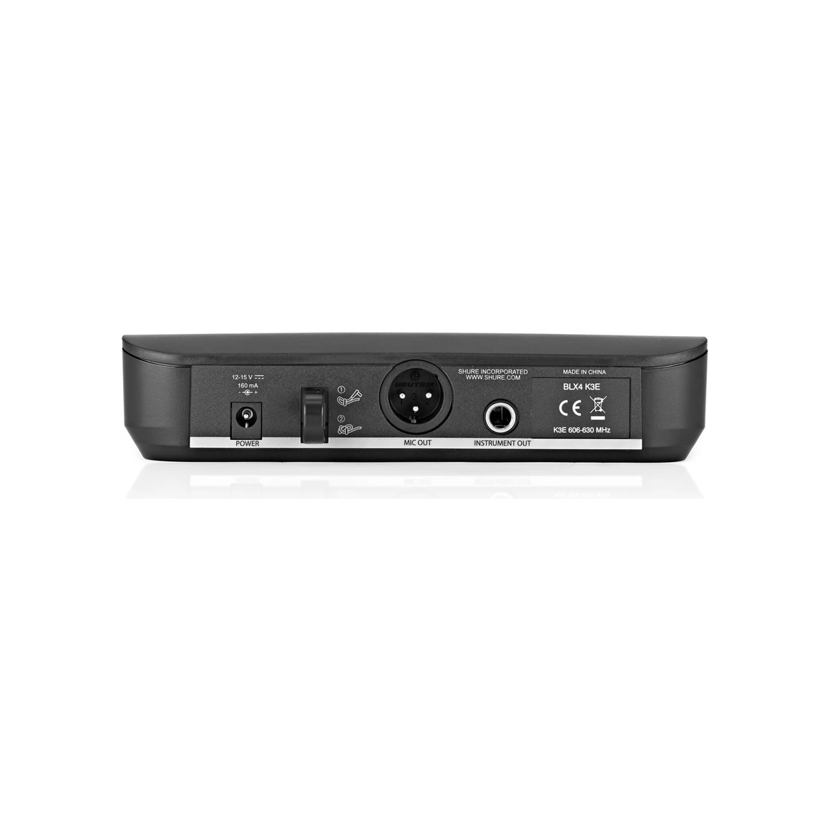 Shure BLX24RE/SM58-H8E Kablosuz El Mikrofonu Sistemi 4