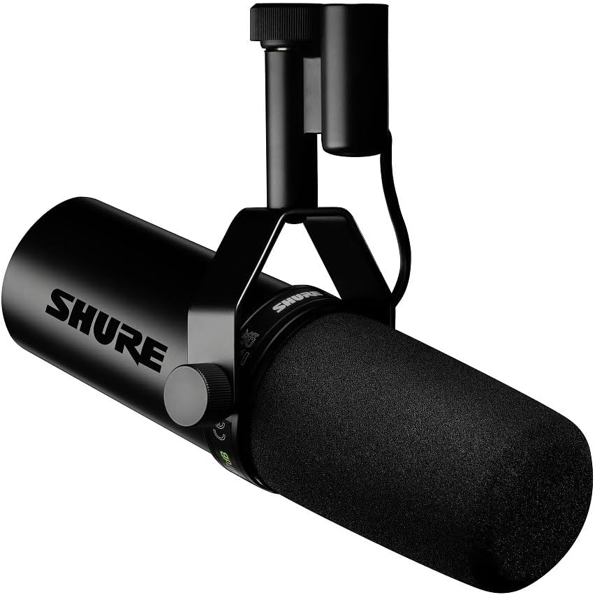 Shure SM7dB Dinamik Yayın ve Stüdyo Mikrofonu 2
