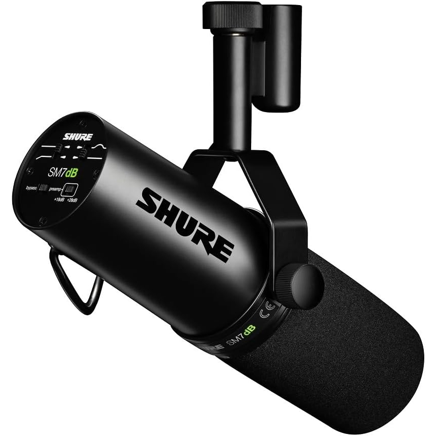 Shure SM7dB Dinamik Yayın ve Stüdyo Mikrofonu 3
