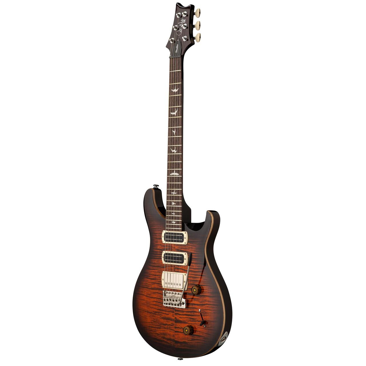 PRS SE Studio Elektro Gitar (Orange Tiger Smokeburst) 3