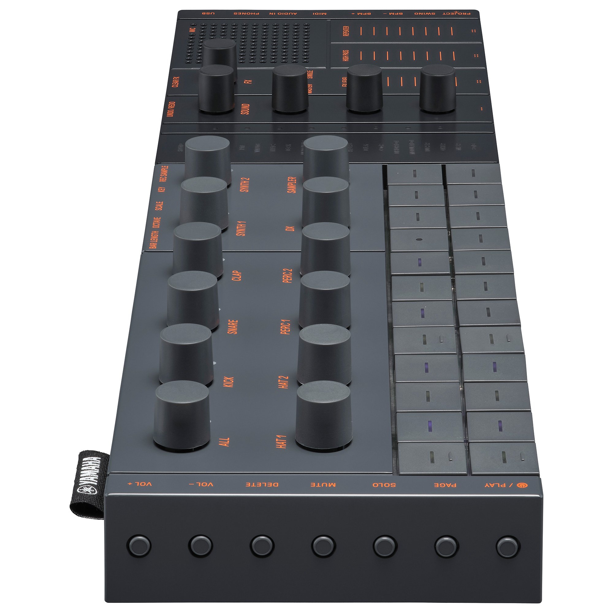 ​​​​​​​Yamaha Seqtrak Mobile Music Idea Station Synthesizer (Black & Grey) 3