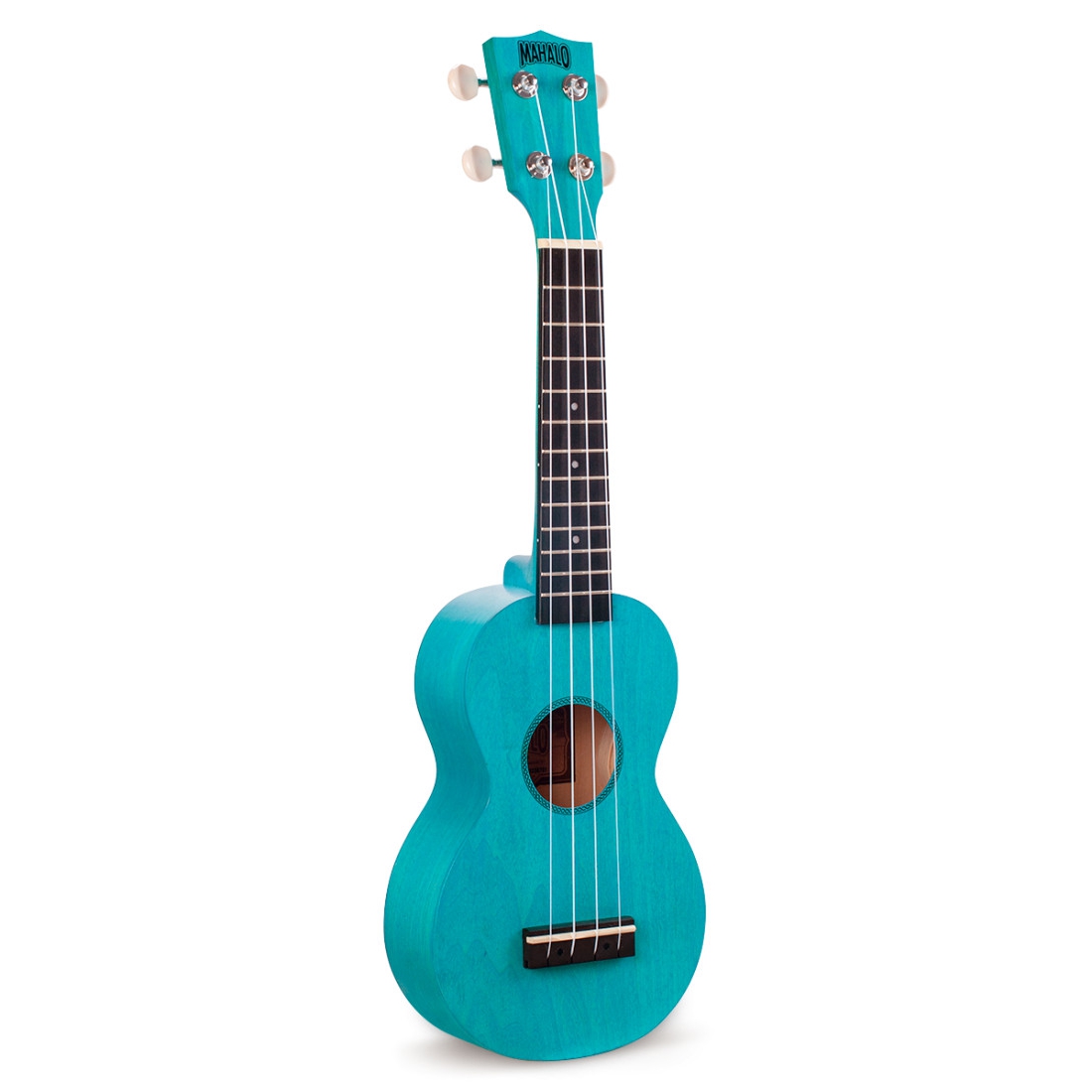 Mahalo ML1AB Island Series Soprano Ukulele (Aqua Blue) 1