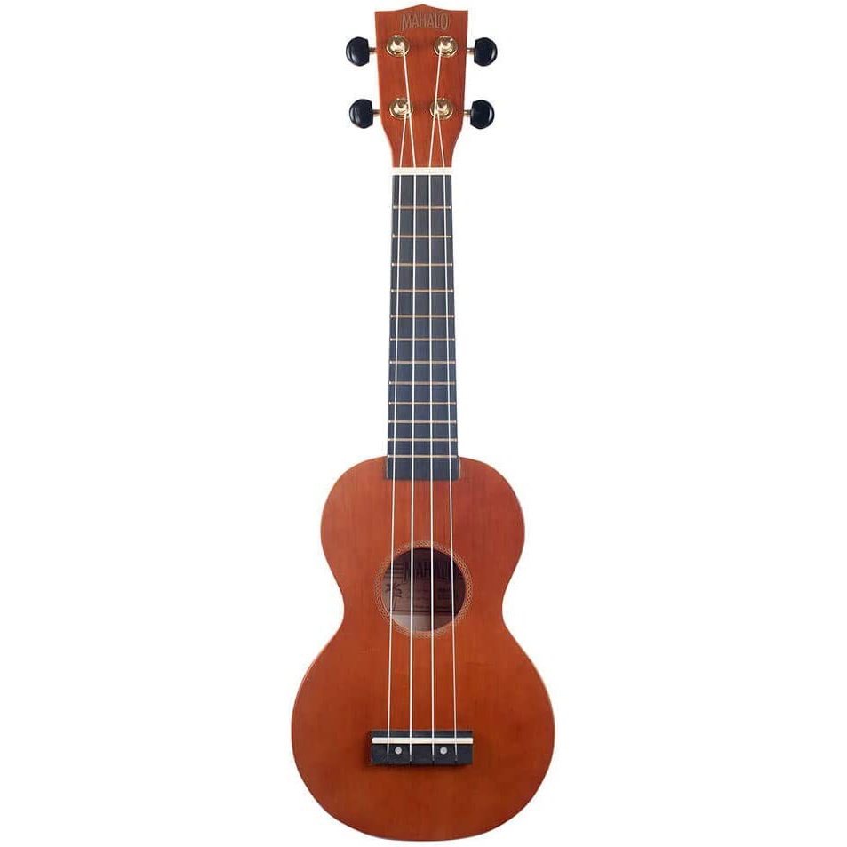 Mahalo MR1TBR Soprano Ukulele (Transparent Brown) 1