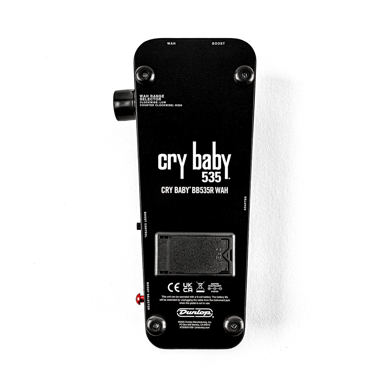 Jim Dunlop BB535R Cry Baby® BB535 Wah Reissue 5