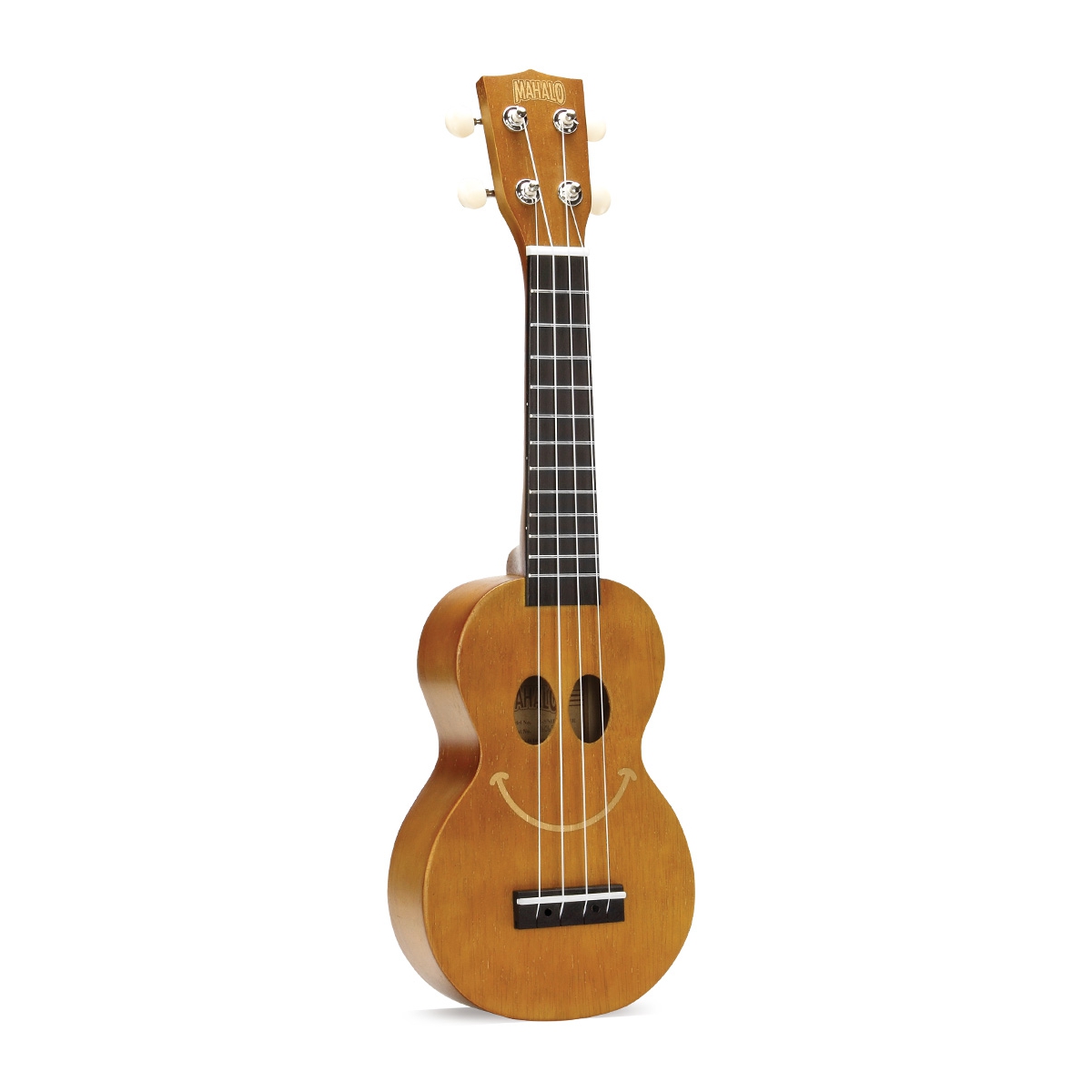 Mahalo U-Smile Soprano Ukulele (Trans. Brown) 1