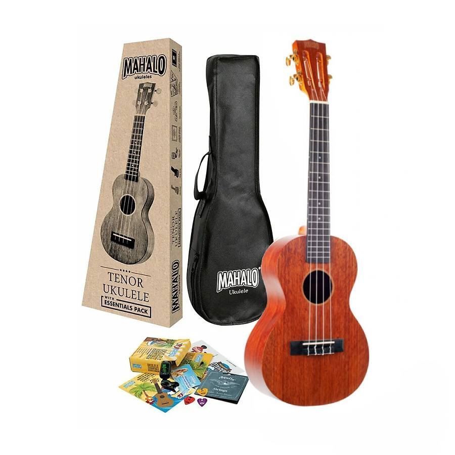 Mahalo MJ3TBRK Java Series Tenor Ukulele Seti (Trans. Brown) 1