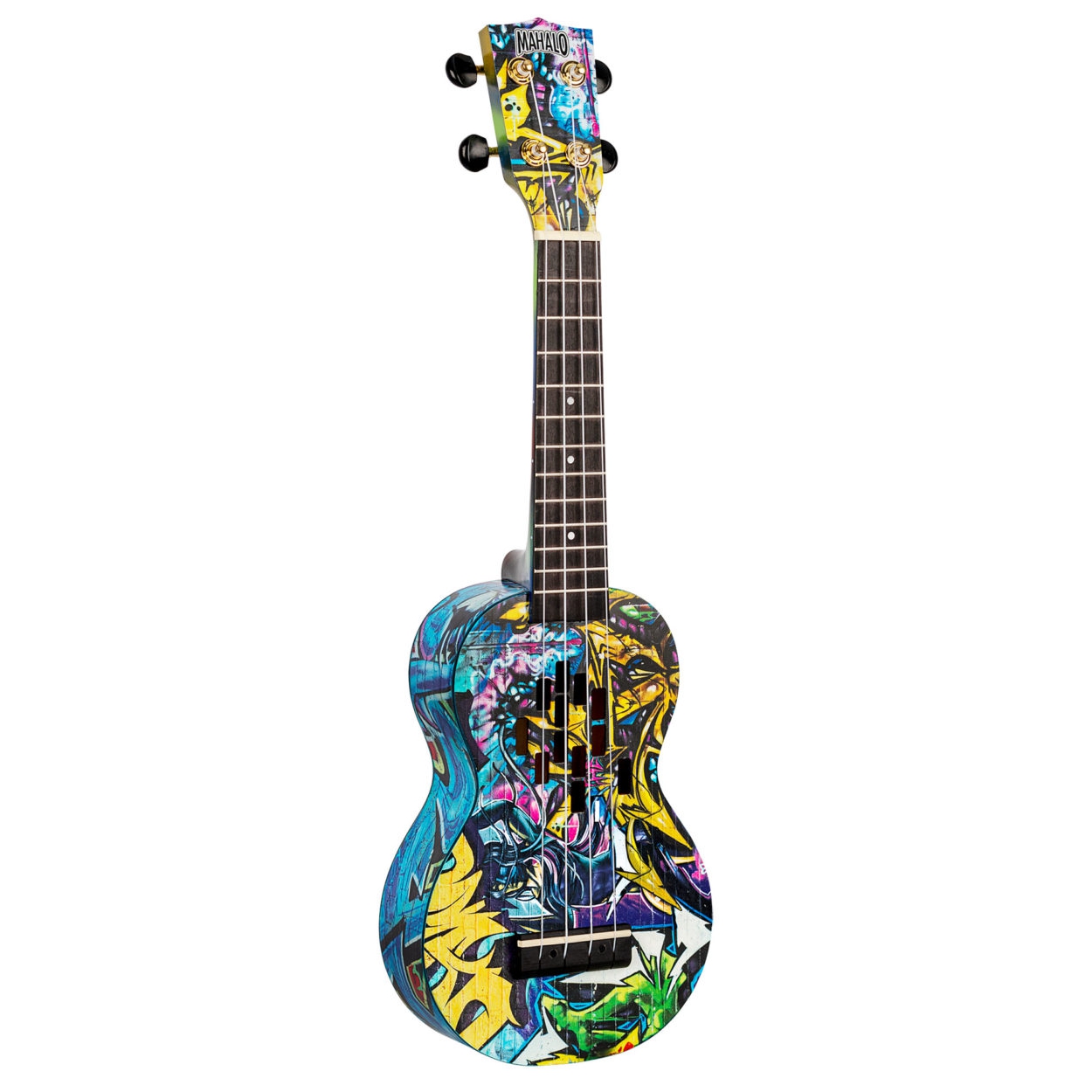 Mahalo MA1GR Art II Series Soprano Ukulele (Grafiti) 1