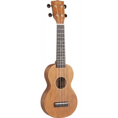 Mahalo MS1TBR Slimline Serisi Soprano Ukulele (Transparent Brown) 1