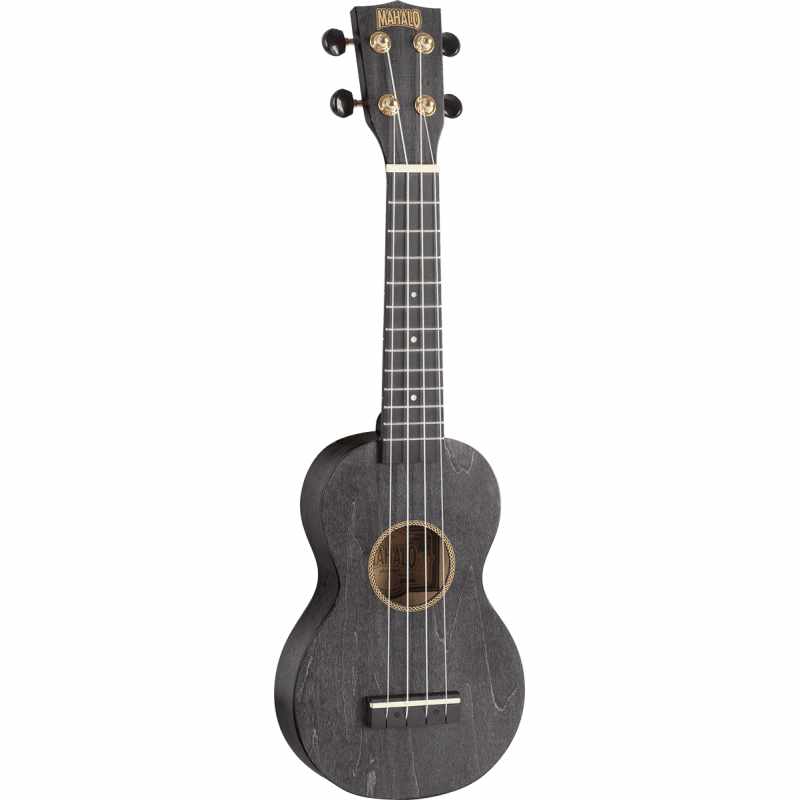 Mahalo MS1TBK Slimline Serisi Soprano  Ukulele  (Transparent Black) 1