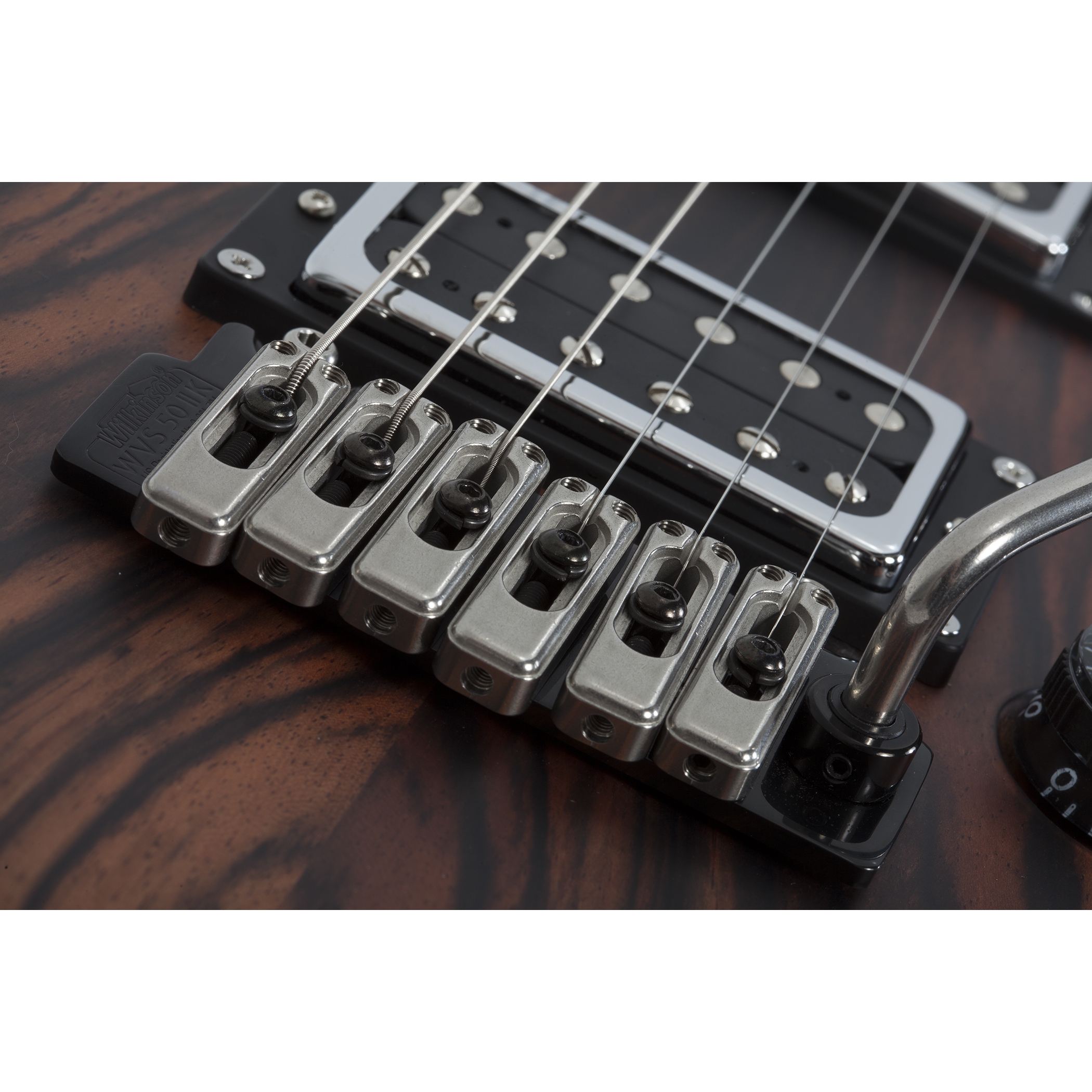 Schecter C-1 Exotic Ebony Elektro Gitar (Natural Satin) 5