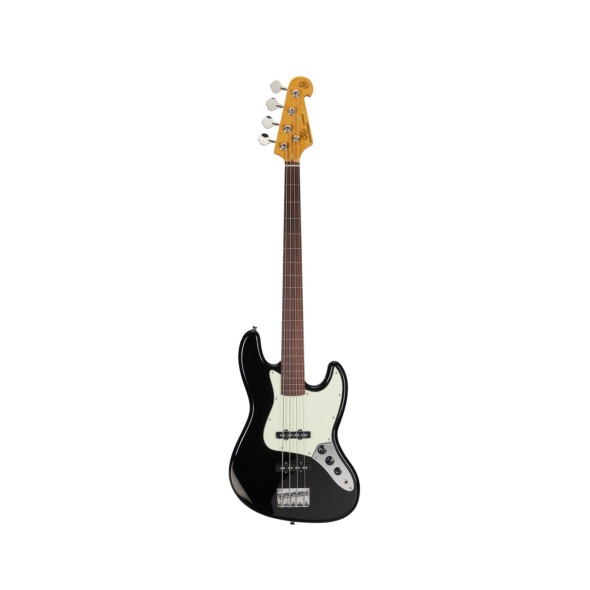 SX SJB62 Perdesiz Bas Gitar (Black) 1