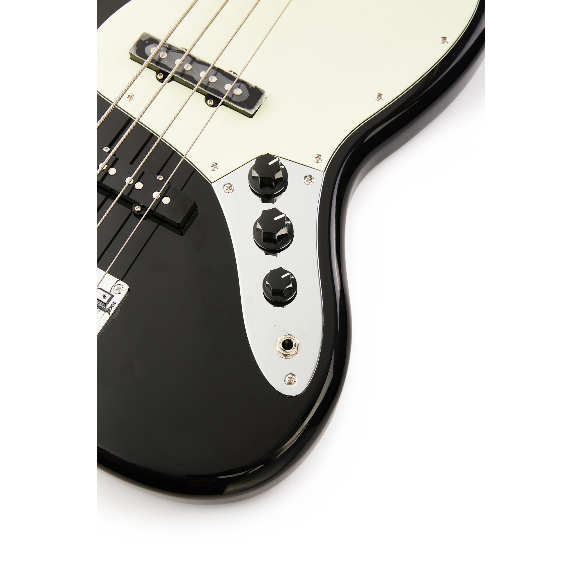 SX SJB62 Perdesiz Bas Gitar (Black) 5