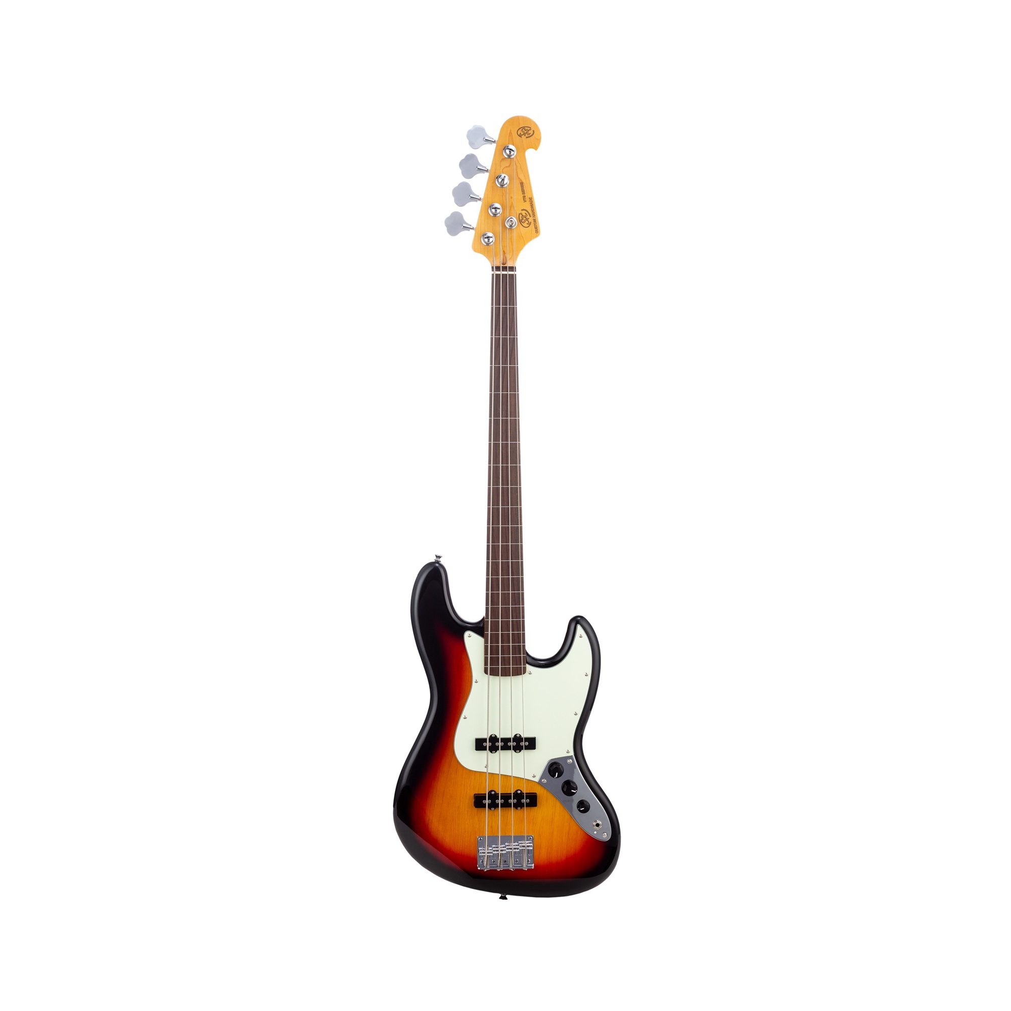 SX SJB62 Perdesiz Bas Gitar (3 Tone Sunburst) 1