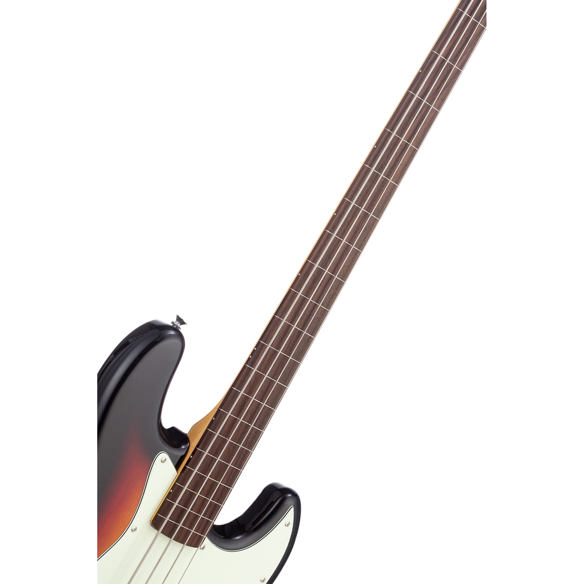 SX SJB62 Perdesiz Bas Gitar (3 Tone Sunburst) 6