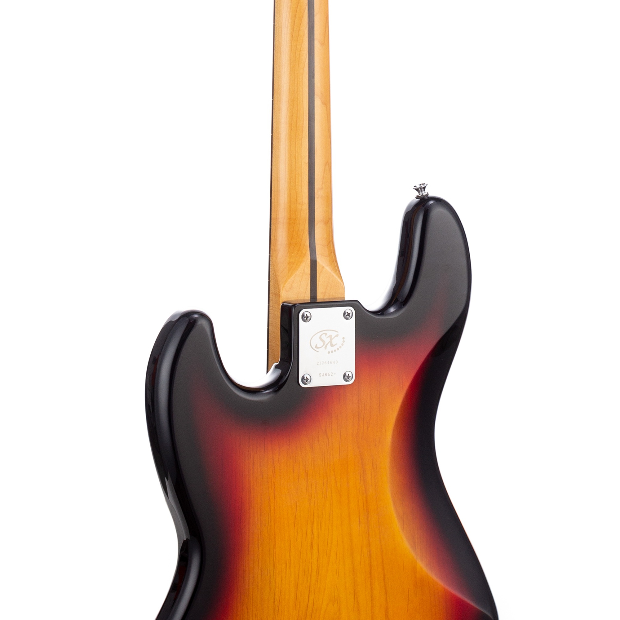 SX SJB62 Perdesiz Bas Gitar (3 Tone Sunburst) 7
