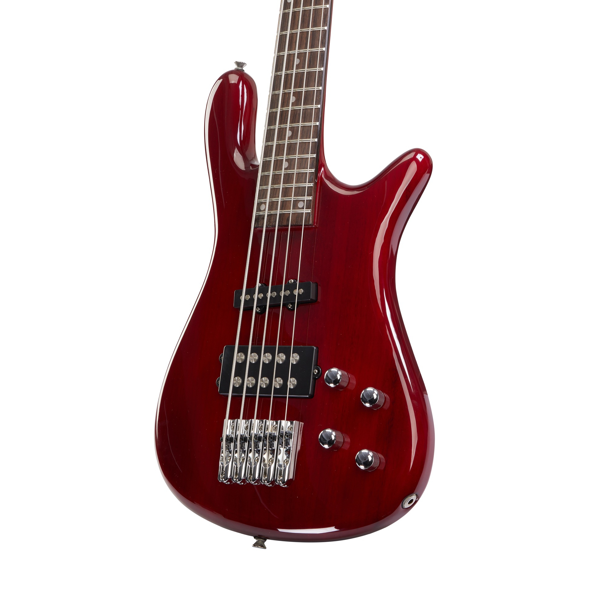 SX SWB1 5 Telli Bas Gitar (Trans Red Wine) 5