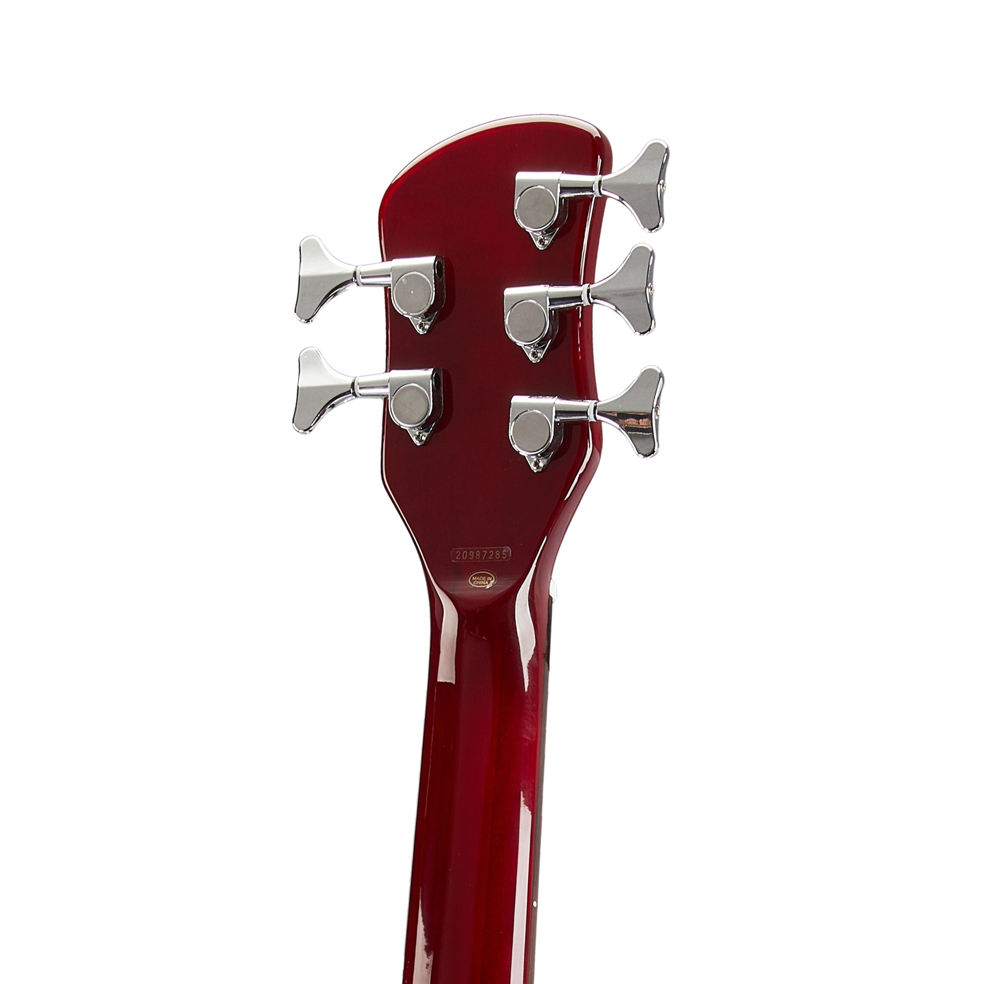 SX SWB1 5 Telli Bas Gitar (Trans Red Wine) 9