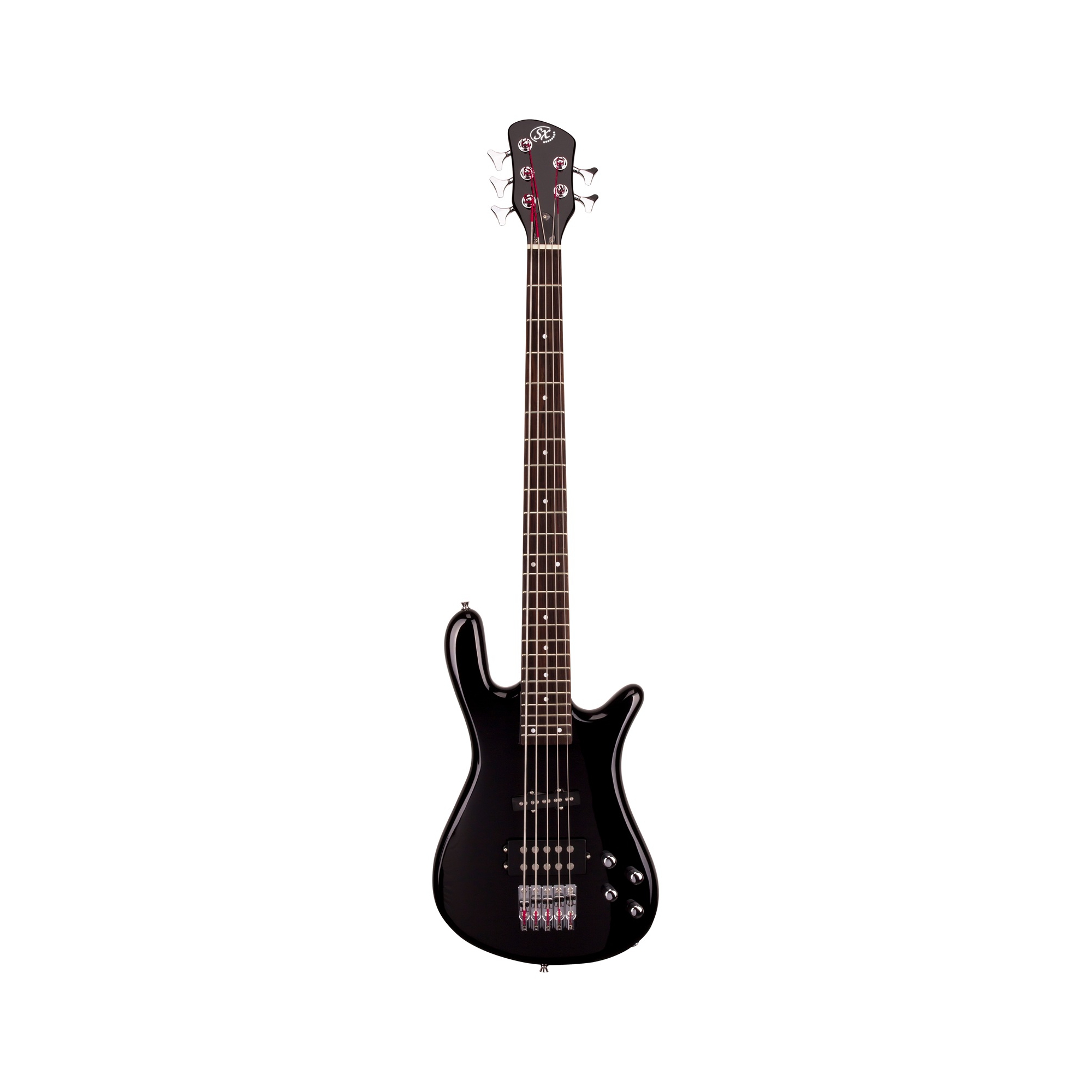 SX SWB1 5 Telli Bas Gitar (Black) 1