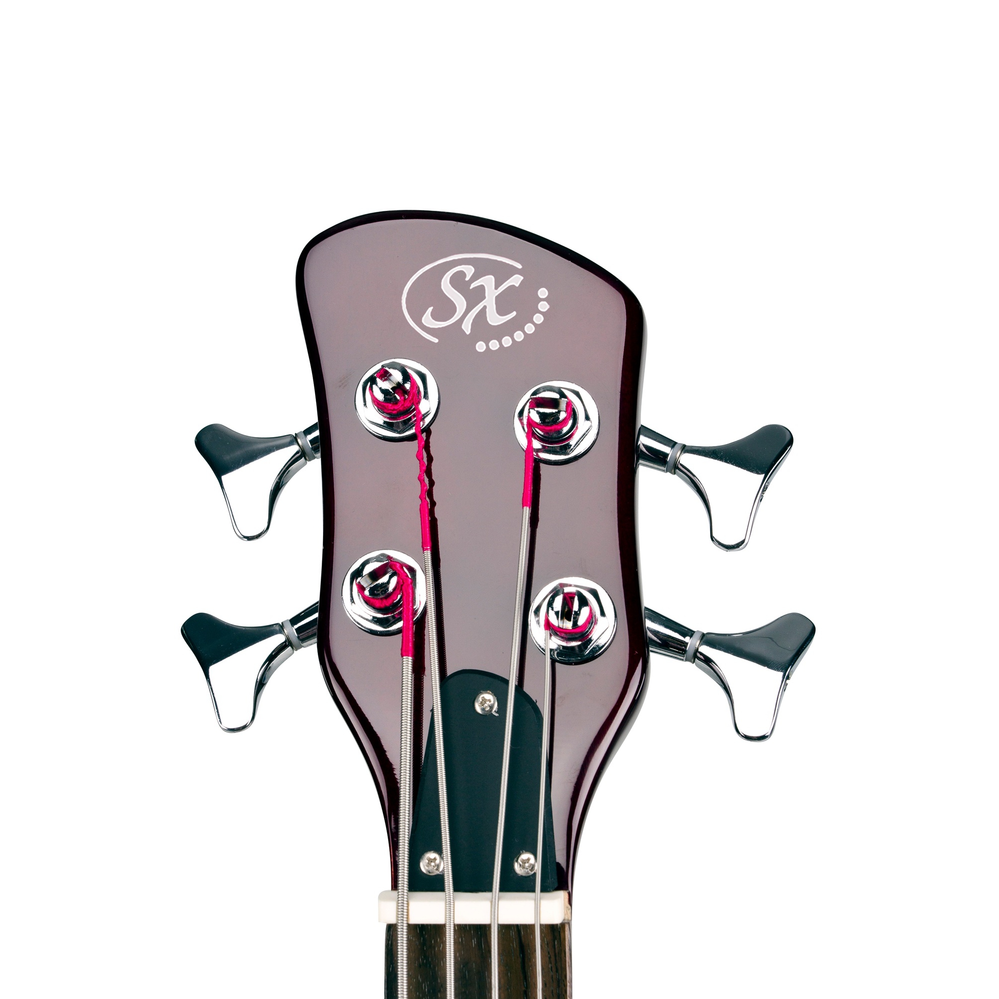 SX SWB1 Bas Gitar (Trans Red Wine) 6