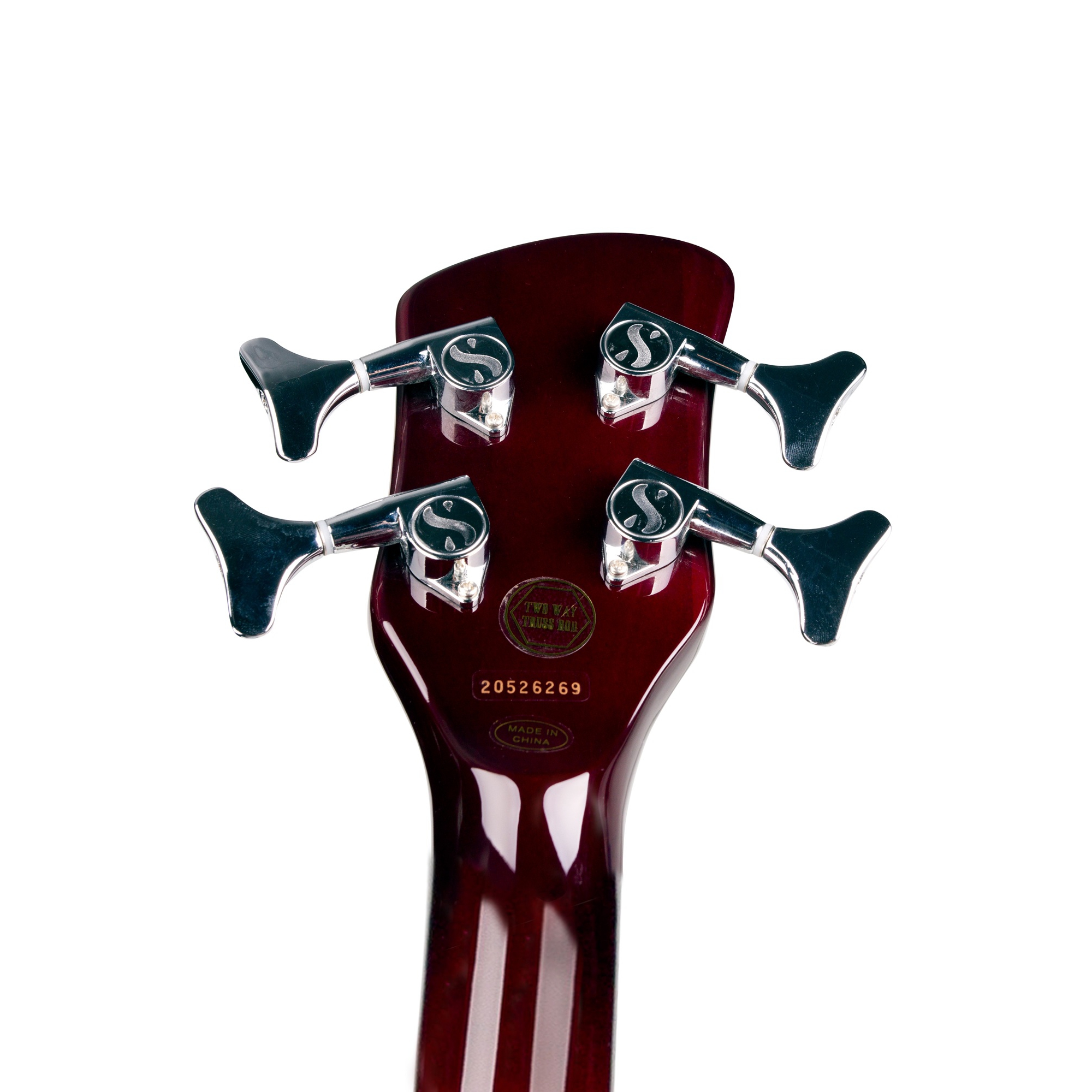 SX SWB1 Bas Gitar (Trans Red Wine) 7
