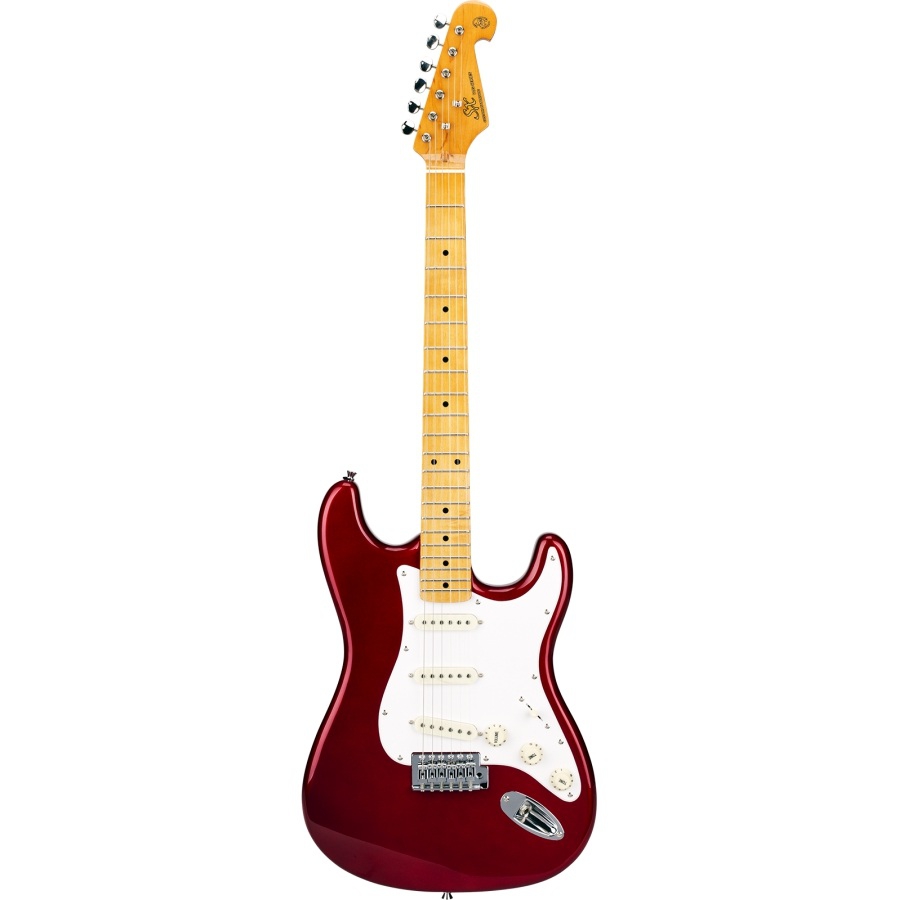 SX SST57 3/4 Elektro Gitar (Candy Apple Red) 1