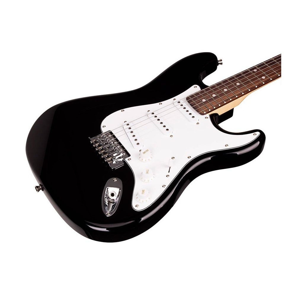 SX ED1-BK Elektro Gitar (Black) 4