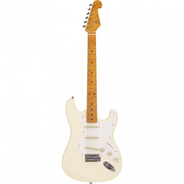 SX SST57 3/4 Elektro Gitar (Vintage White) 1