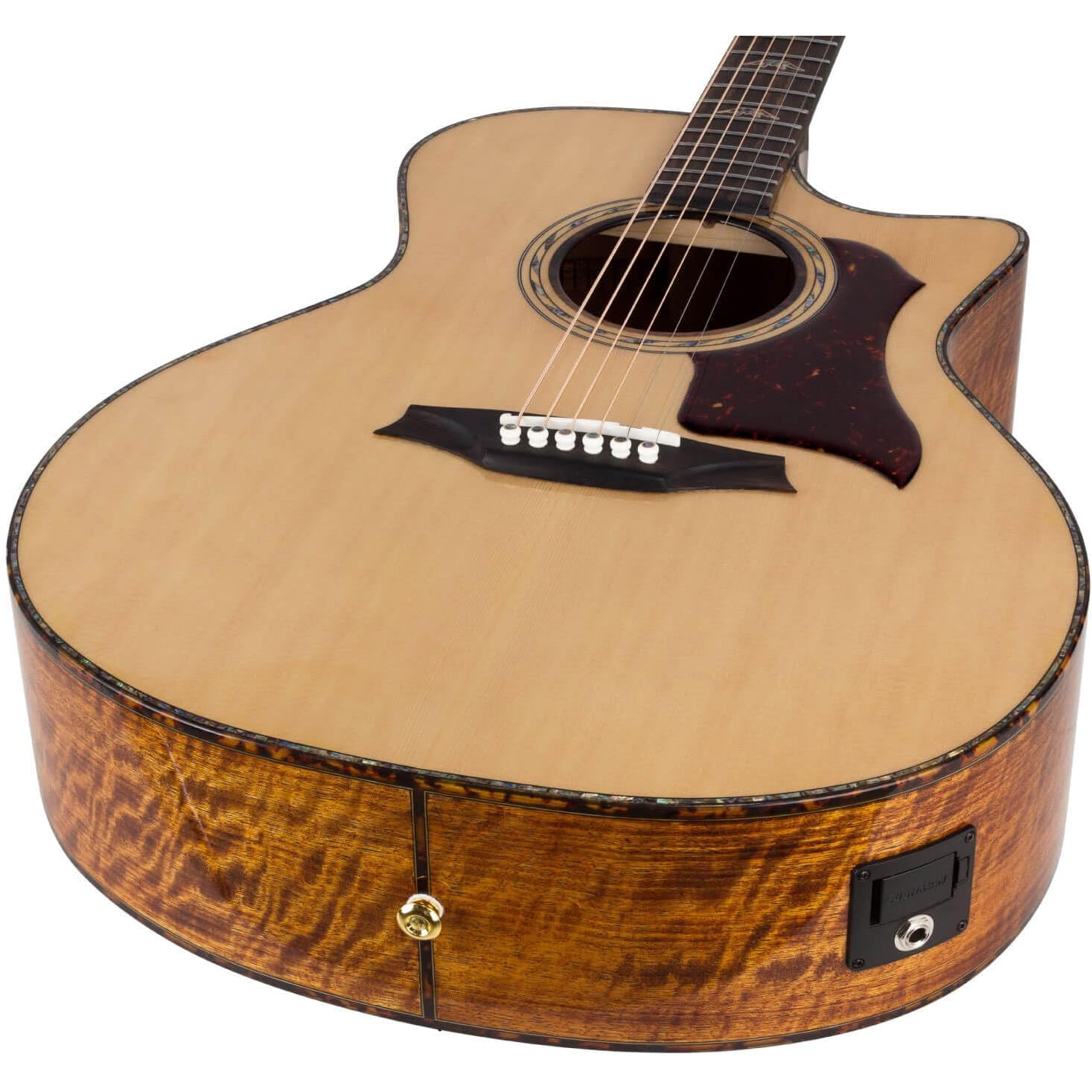 Bromo BAN2CE Cutaway Elektro Akustik Gitar (Natural) 3