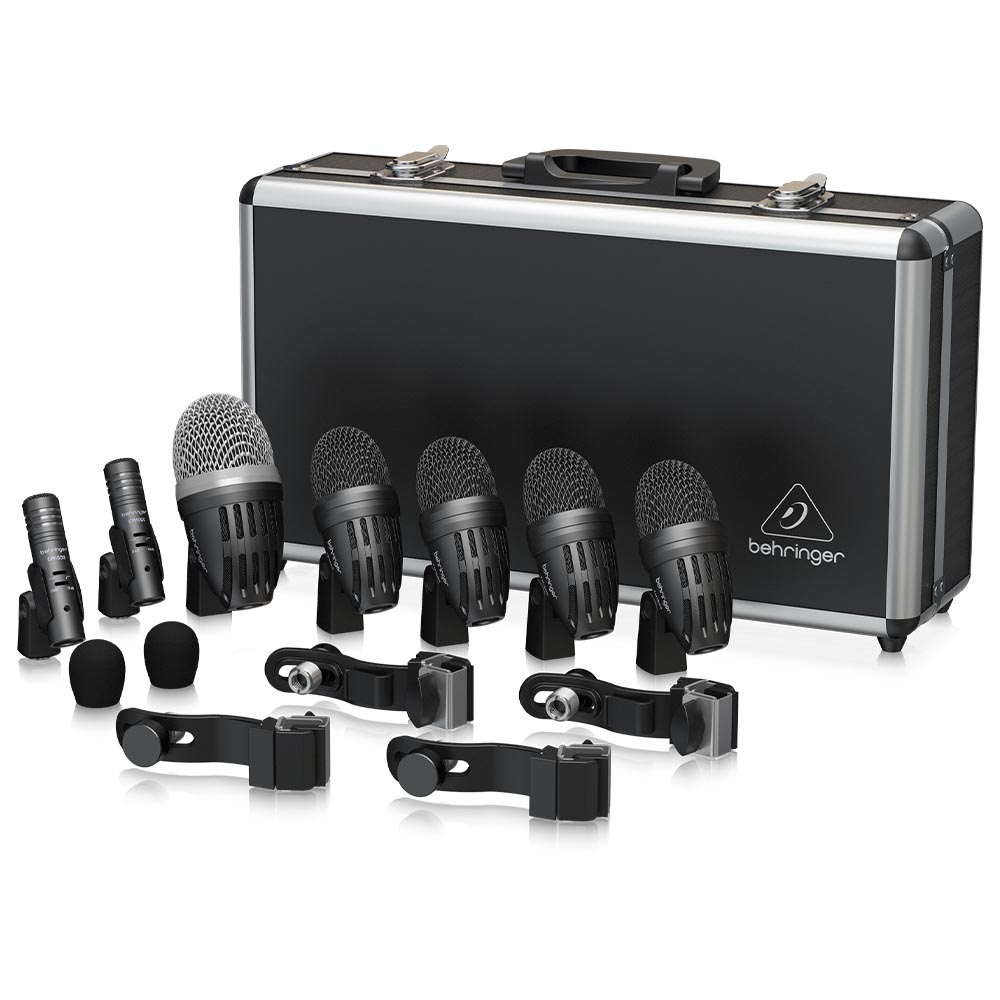 BEHRINGER BC1500 / 7 Parça Davul Dinamik ve Condenser Mikrofon Seti 1