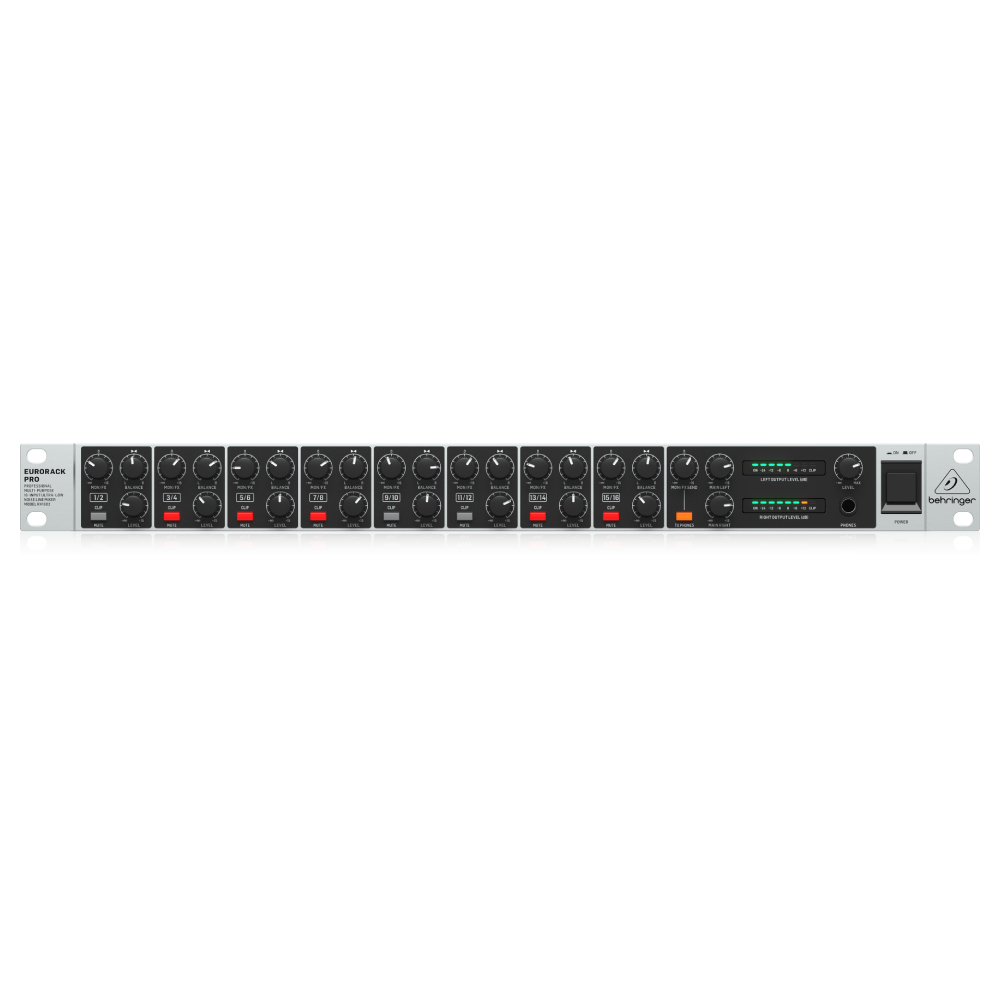 BEHRINGER RX1602 V2 16 Kanal Ultra Düşük Gürültülü Line Mikser 1