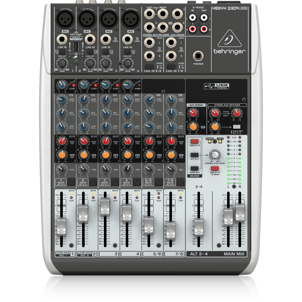 BEHRINGER XENYX Q1204USB / Analog Mixer 1