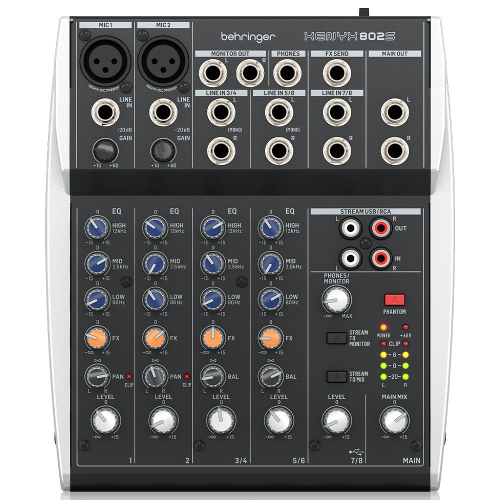 BEHRINGER XENYX 802S Mixer 1