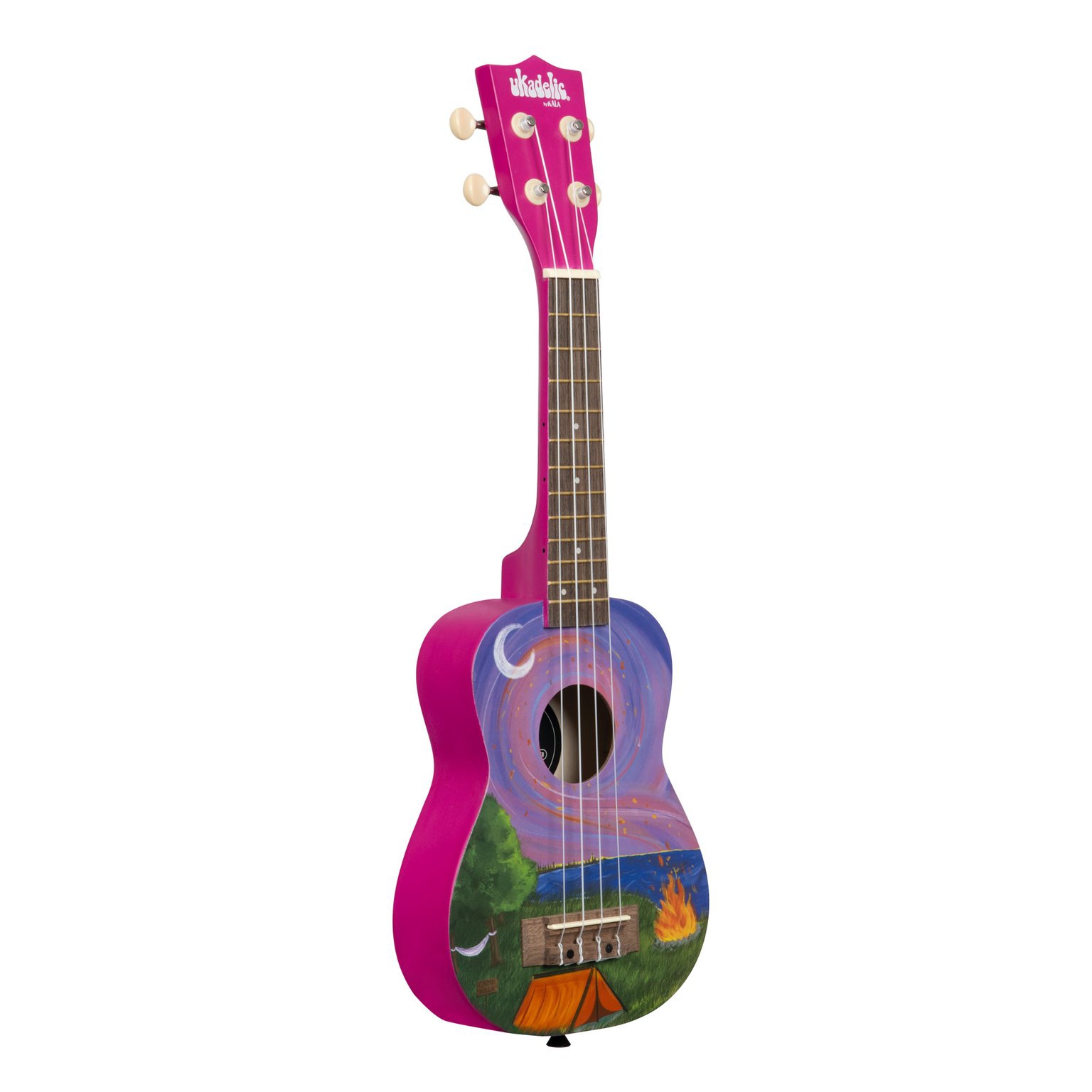 Kala Ukadelic Soprano Ukulele (Happy Camper) 2