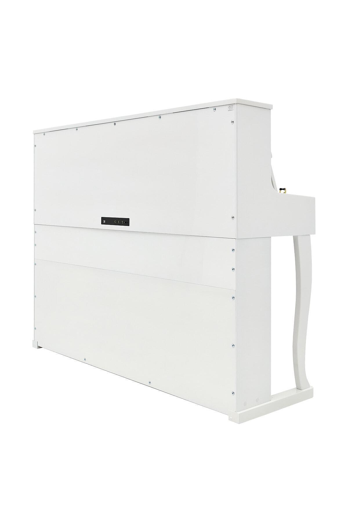 KÖHNER SLP-980 WH Dijital Duvar Piyano, Bluetooth, Tuş Hassasiyeti, 88 Tuşlu, Kapaklı (KULAKLIK VE TABURE) 6