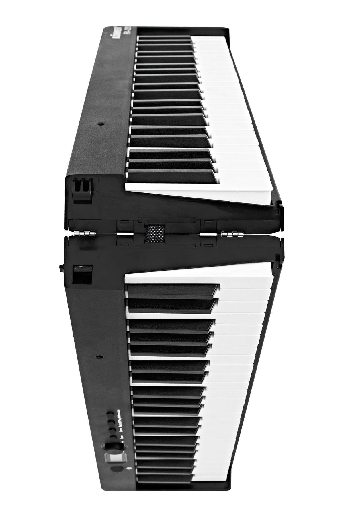 KÖHNER FX-220 Katlanabilir, Taşınabilir, Şarjlı Dijital Piyano (Dinamik Klavyeli, Tuş Hassasiyetli 88 Tuş) 3