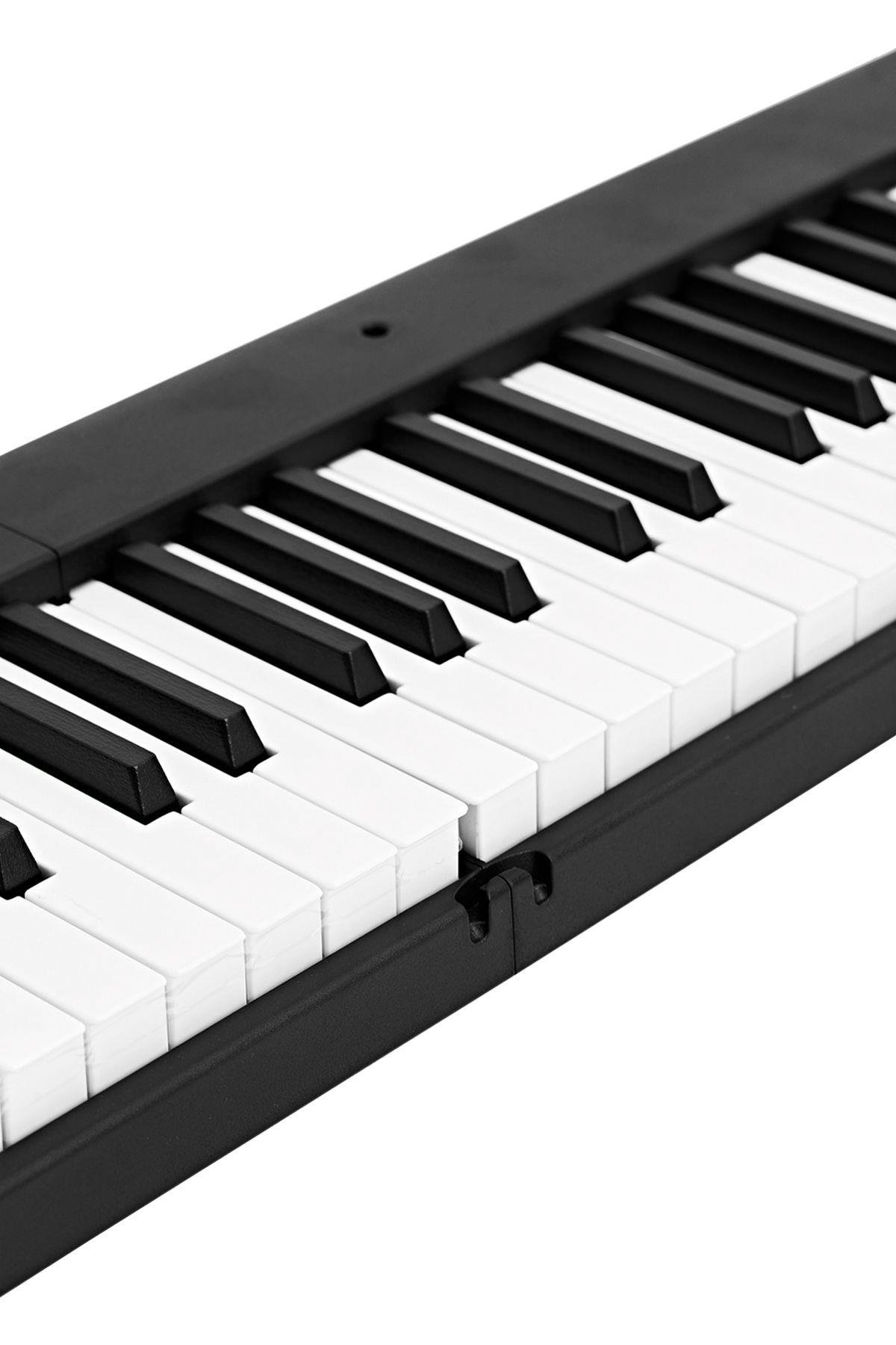 KÖHNER FX-220 Katlanabilir, Taşınabilir, Şarjlı Dijital Piyano (Dinamik Klavyeli, Tuş Hassasiyetli 88 Tuş) 6
