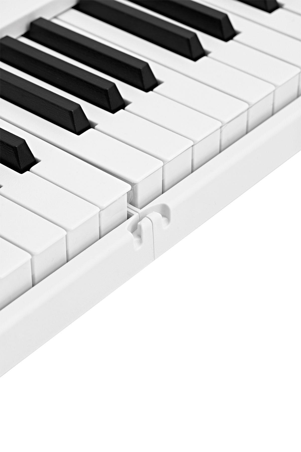 KÖHNER FX-220 Katlanabilir, Taşınabilir, Şarjlı Dijital Piyano (Dinamik Klavyeli, Tuş Hassasiyetli 88 Tuş) 6