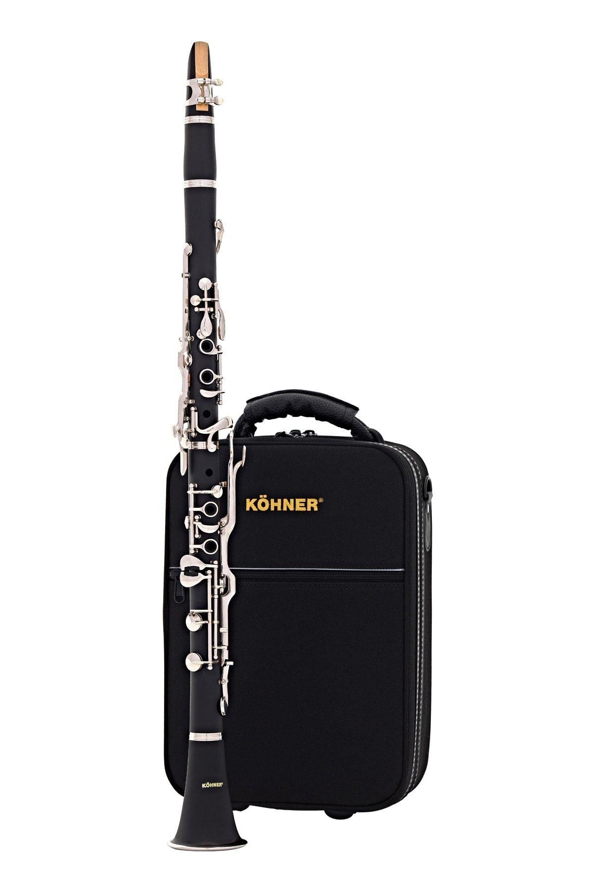KÖHNER CLN-102 4 Yüzük, Amati Sistem G Klarnet (EBONİT GÖVDE) 1