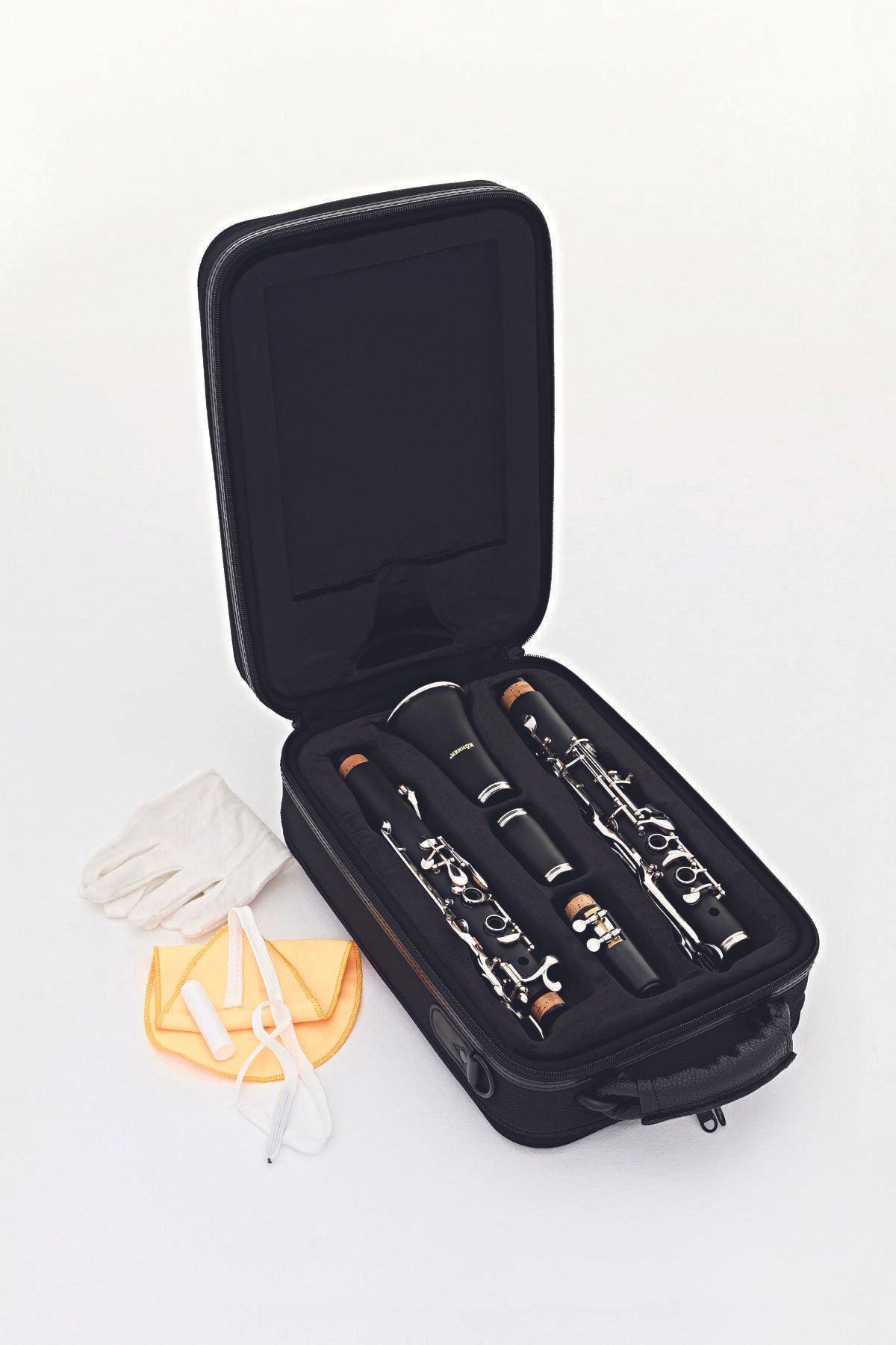 KÖHNER CLN-102 4 Yüzük, Amati Sistem G Klarnet (EBONİT GÖVDE) 8