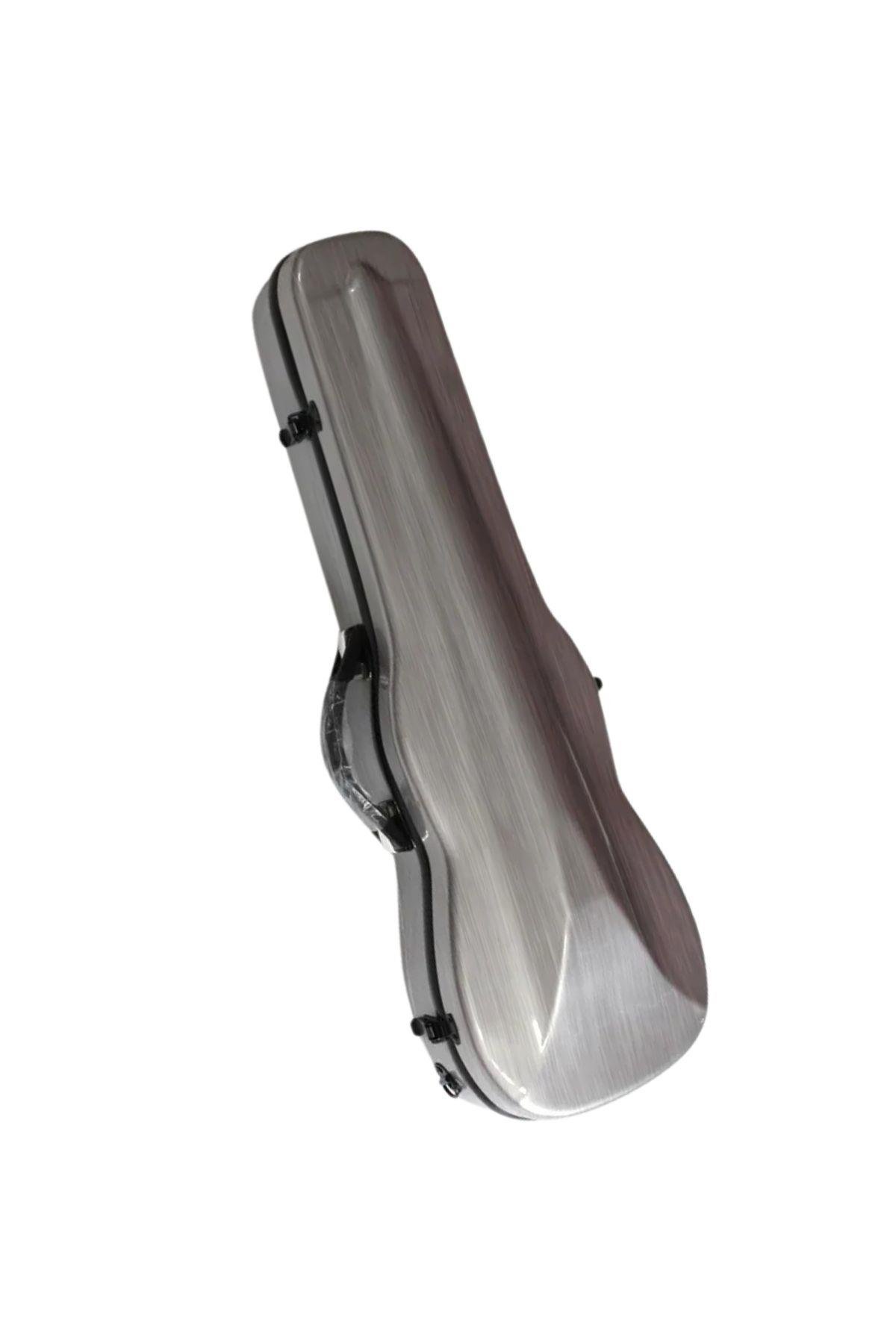 KÖHNER Fiber Gri Desenli 4/4 Keman Kutusu (HARDCASE) 1