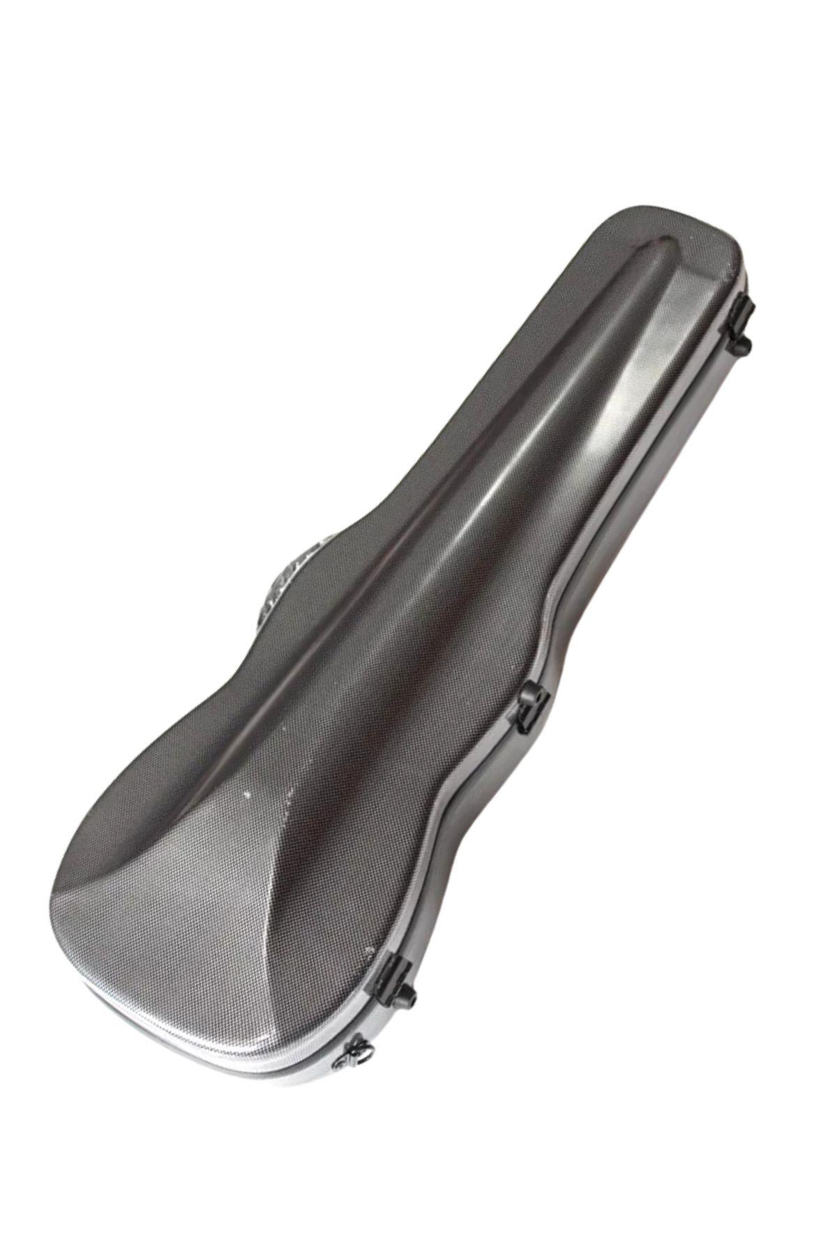 KÖHNER Fiber Karbon Desenli 4/4 Keman Kutusu (HARDCASE) 2