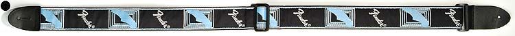 Fender 2" Monogrammed Strap BLK/LGR/BLU 1