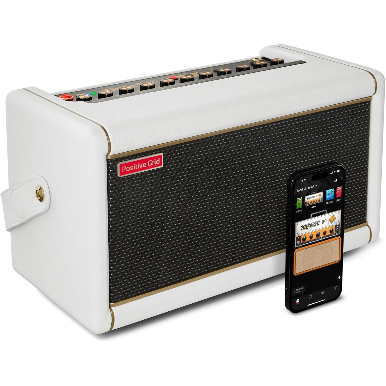 Positive Grid Spark 2 50-Watt Akıllı Gitar Amfisi (Pearl) 2