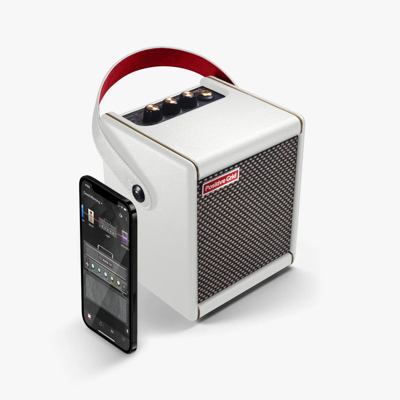 Positive Grid Spark MINI Akıllı Gitar Amfisi (Beyaz) 2
