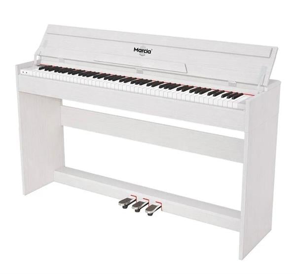 MARCİA MK-800 88 Tuş Dijital Piyano (Beyaz) 1