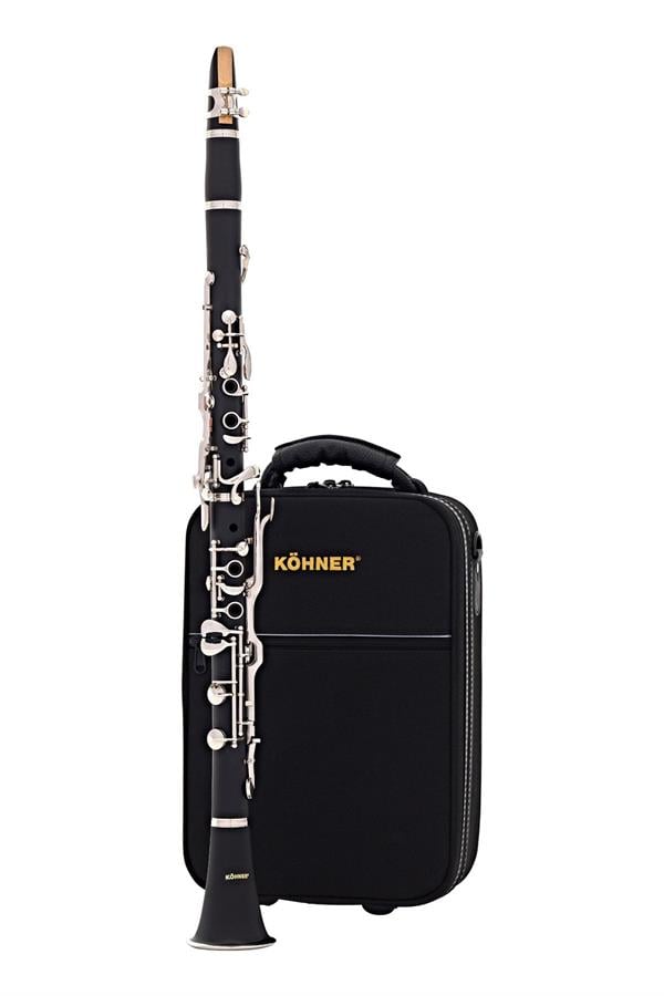 KÖHNER CLN-102 4 Yüzük, Amati Sistem G Klarnet (EBONİT GÖVDE) 1