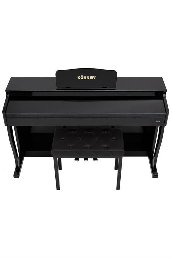 KÖHNER SLP-275 BK Dijital Konsol Piyano, Bluetooth, Tuş Hassasiyeti, 88 Tuşlu, Kapaklı 2