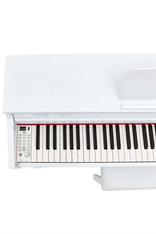 KÖHNER SLP-275 Wh Dijital Konsol Piyano, Bluetooth, Tuş Hassasiyeti, 88 Tuşlu, Kapaklı (ve Tabure ) 3