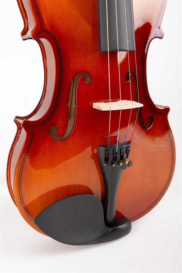 KÖHNER VL-044p Başlangıç Kemanı 4/4 Tam Boy (PARLAK) - 12 Yaş Ve Üzeri 4